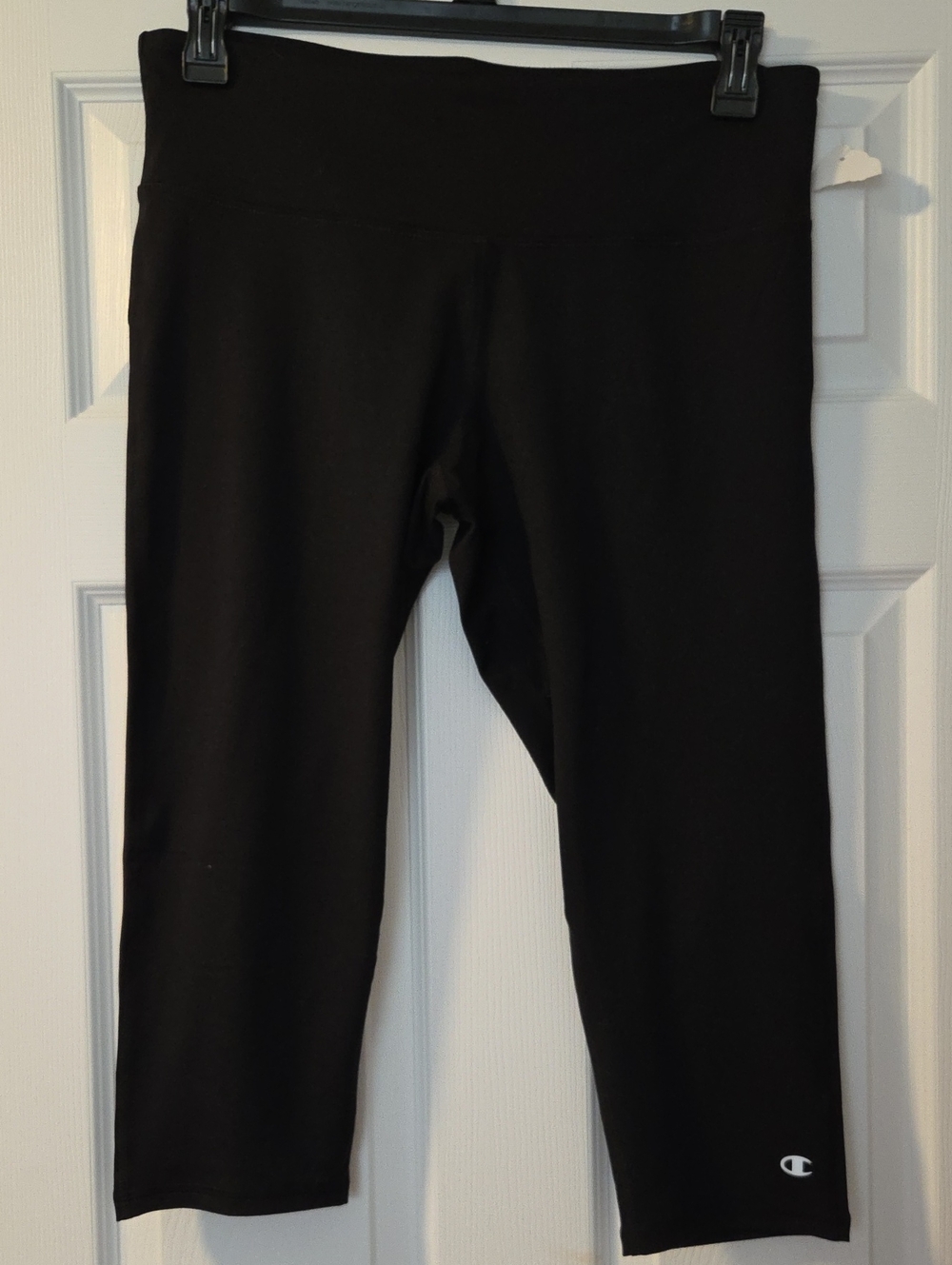 Champion capri Leggings Sz XL Black In Color